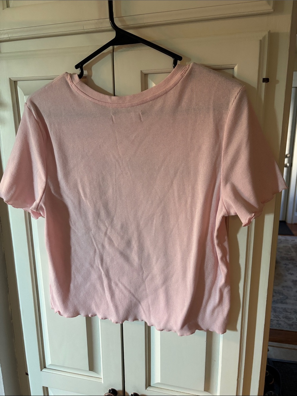 Spill the Tea Pink Graphic Sleep Tee - Picture 4 of 4